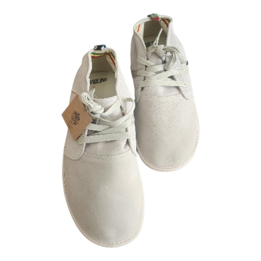 Bob Marley‎ One Love NEW Light Grey Suede Chukka Boots Sz 11
